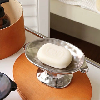 Handled Nuance Ceramic Accessory Tray  Small Item Holder