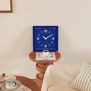 Square Frame Color Clock  Wall Clock