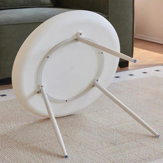 Monochrome Simple Round Side Table  Sofa Table