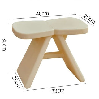 Ribbon Design Stool   Side Table Chair  Butterfly
