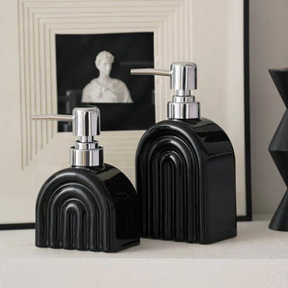 piece set Rainbow Ceramic Dispenser