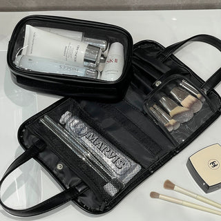 Multifunctional Removable Cosmetic Storage Pouch with Dividers  Makeup Pouch Travel Pouch
