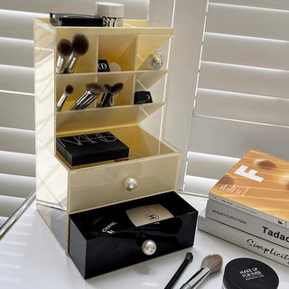 Pearl Monotone Drawer Cosmetic Storage Box