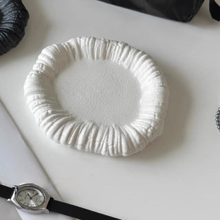 Matte Color Nuance Round Mini Accessory Tray