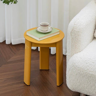 Color Round Side Table Stool   in   Chair
