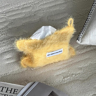 Color Shaggy Tissue Case  Tissue Cover