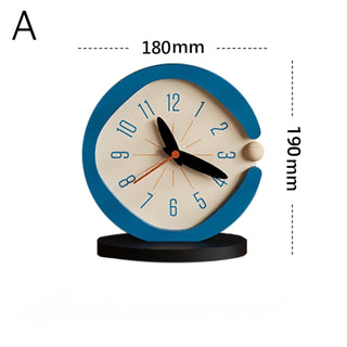 Nuance Silhouette Color Table Clock