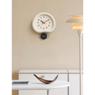 Mushroom-shaped pendulum clockin  wall clock