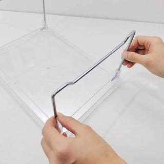 Clear Acrylic Rack Mini Table Piece Set Storage