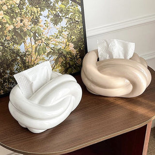 Knot Ceramic Tissue Case