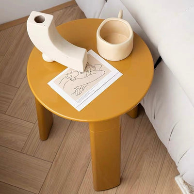 Color Round Side Table Stool   in   Chair
