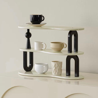 Modern Design Three-Tier Storage Display Rack