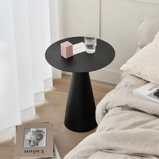 Iron Round Slim Side Table  Sofa Table