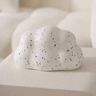 Cloud Ceramic Tissue Case  Cloud motif