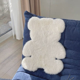 Bear Faux Fur Rug Mat