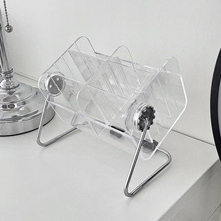 Clear Acrylic Multi-Stand Brush Cosmetic Storage
