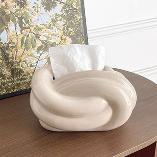 Knot Ceramic Tissue Case