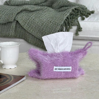 Color Shaggy Tissue Case  Tissue Cover
