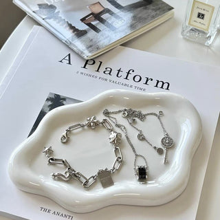 Chubby Wave Accessory Tray  Plate