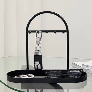 Black Arch Frame Accessory Stand Tray  Storage Tray for Small Items
