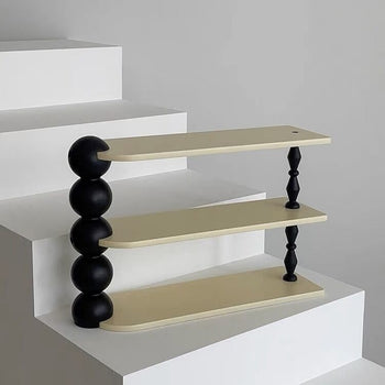 Modern Ball Design Three-Tier Storage Display Rack