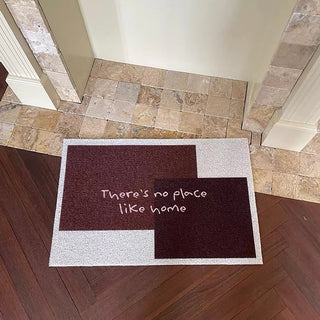 Simple Lettering Color Entrance Mat  50 x 75 cm Mud Removal