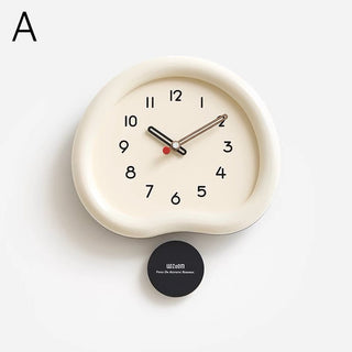 Mushroom-shaped pendulum clockin  wall clock