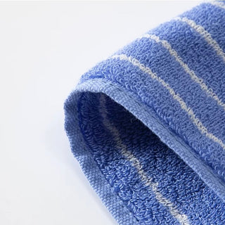Simple Pin Stripe Color Face Towel     100% Cotton  Combed Cotton  Absorbent