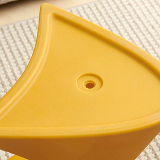 Curved Design Colorful Side Table