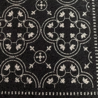 Oriental Geometric Pattern Entrance Mat  50 x 80 cm Mud Removal Mat