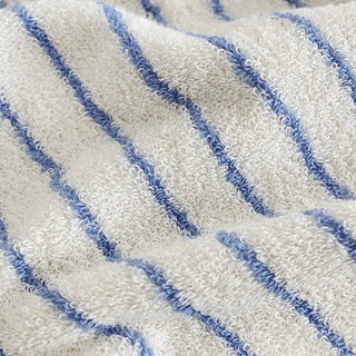 Simple Pin Stripe Color Bath Towel     100% Combed Cotton  Absorbent  Large Size Towel Blanket