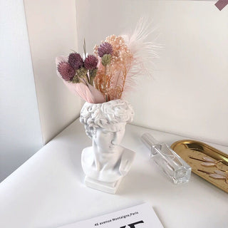 Sculpture Motif Brush Stand Pen Holder Vase Object