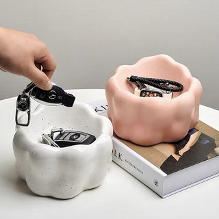 Nuance Chubby Tray   Small item holder key holder