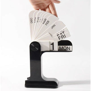 Monochrome Desk Perpetual Calendar