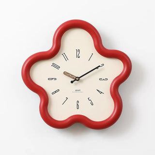 Chubby Flower Frame Clock  Wall Clock