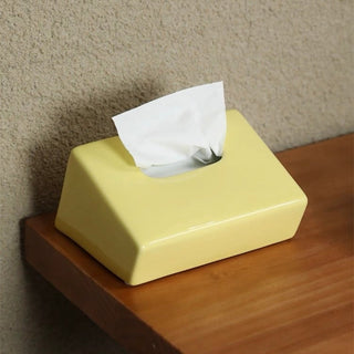 Ceramic Slanted Simple Tissue Case