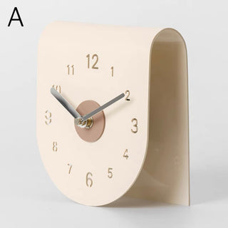 Lettering Design Clock  Table Clock Object