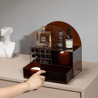 Acrylic Clear Arch Cosmetic Storage Box