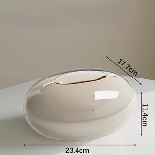 Capsule Silhouette Tissue Case  Monotone Tissue Box