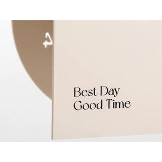 Lettering Design Clock  Table Clock Object