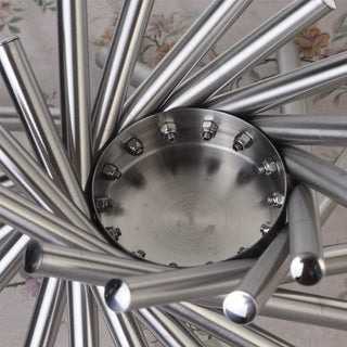 Stainless steel silver irregularly shaped tray compote fruit basket container small item holder