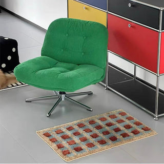 Retro pattern absorbent door entrance mat 50 x 80 cm bath mat non-slip.
