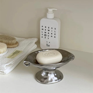 Handled Nuance Ceramic Accessory Tray  Small Item Holder