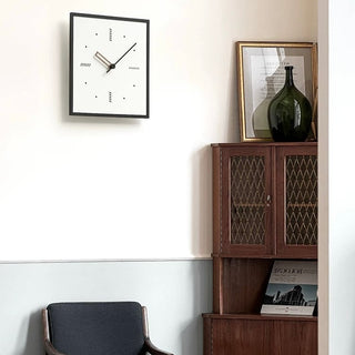 Square Frame Slim Simple Clock  Wall Clock