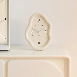 Chubby Wave Frame Clock  Table Clock