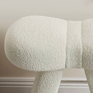 Ribbon motif stool dresser chair ottoman