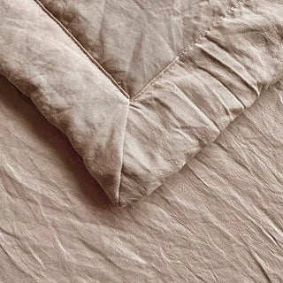 Summer Quilt Set Plain Summer Quilt Duvet Cover Set  2 Sizes