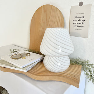 Striped Mushroom Light USB Lamp