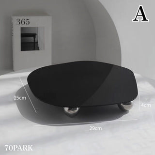 Legged Wave Acrylic Mirror Tray