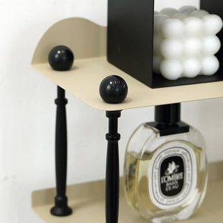 Iron Wave Three-Tier Storage Display Rack